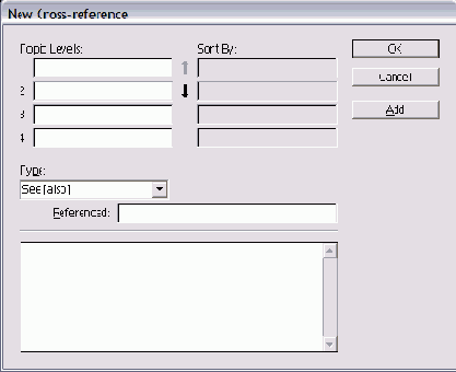   New Crossreference