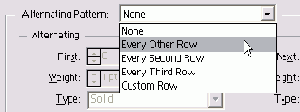  Alternating Pattern i    