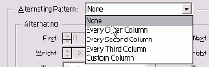   Alternating Pattern   