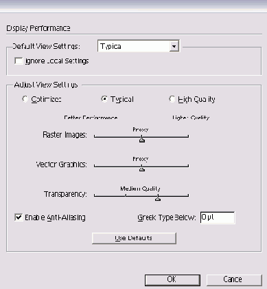   Display Performance
